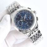 GF Factory Breitling Replicawatch Info Stainless Steel 42MM Mechanical Automatic Movement Blue Green Watch